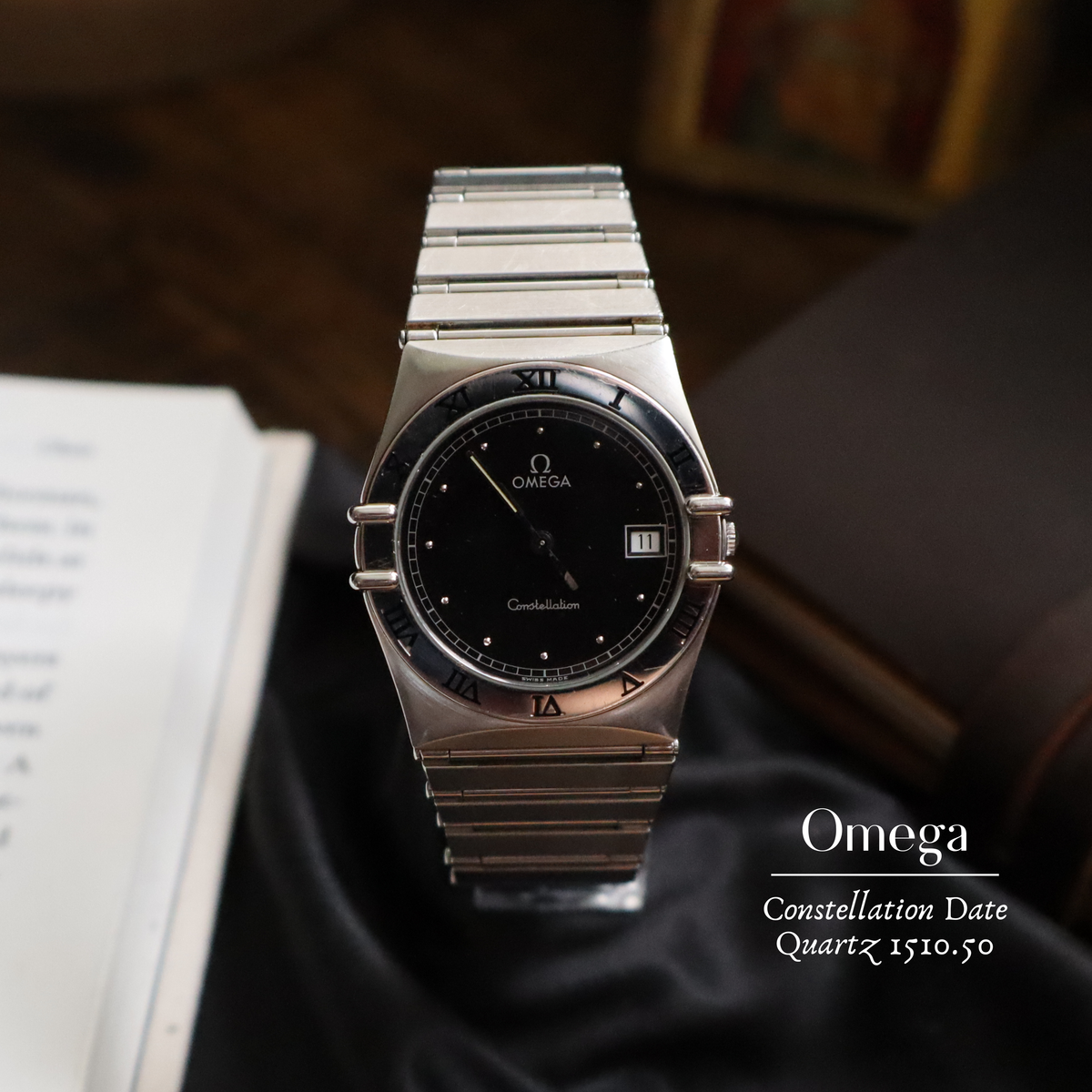 Omega Constellation Date Quartz 1510.50